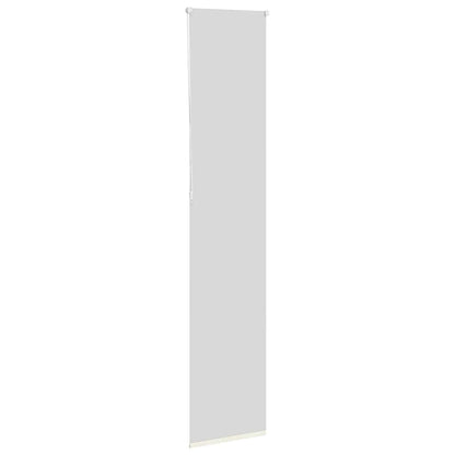 Roller Blind Blackout Off White 55x210 cm Fabric Width 50.7 cm Polyester