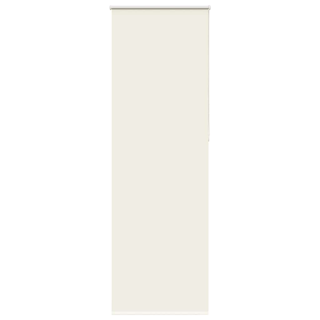 Roller Blind Blackout Off White 75x210 cm Fabric Width 70.7 cm Polyester