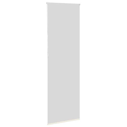 Roller Blind Blackout Off White 85x210 cm Fabric Width 80.7 cm Polyester
