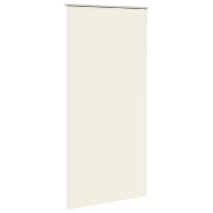 Roller Blind Blackout Off White 110x210 cm Fabric Width 105.7 cm Polyester