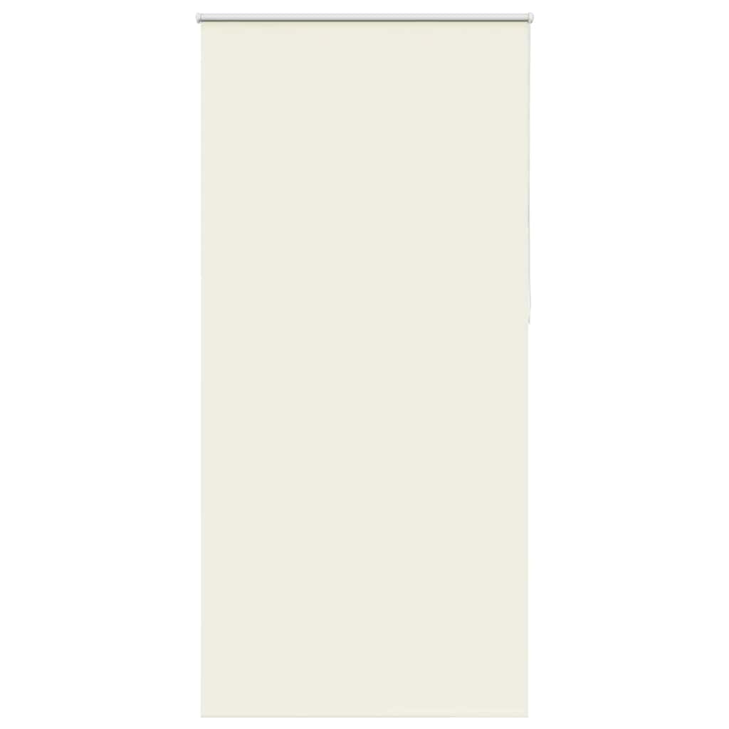 Roller Blind Blackout Off White 115x210 cm Fabric Width 110.7 cm Polyester