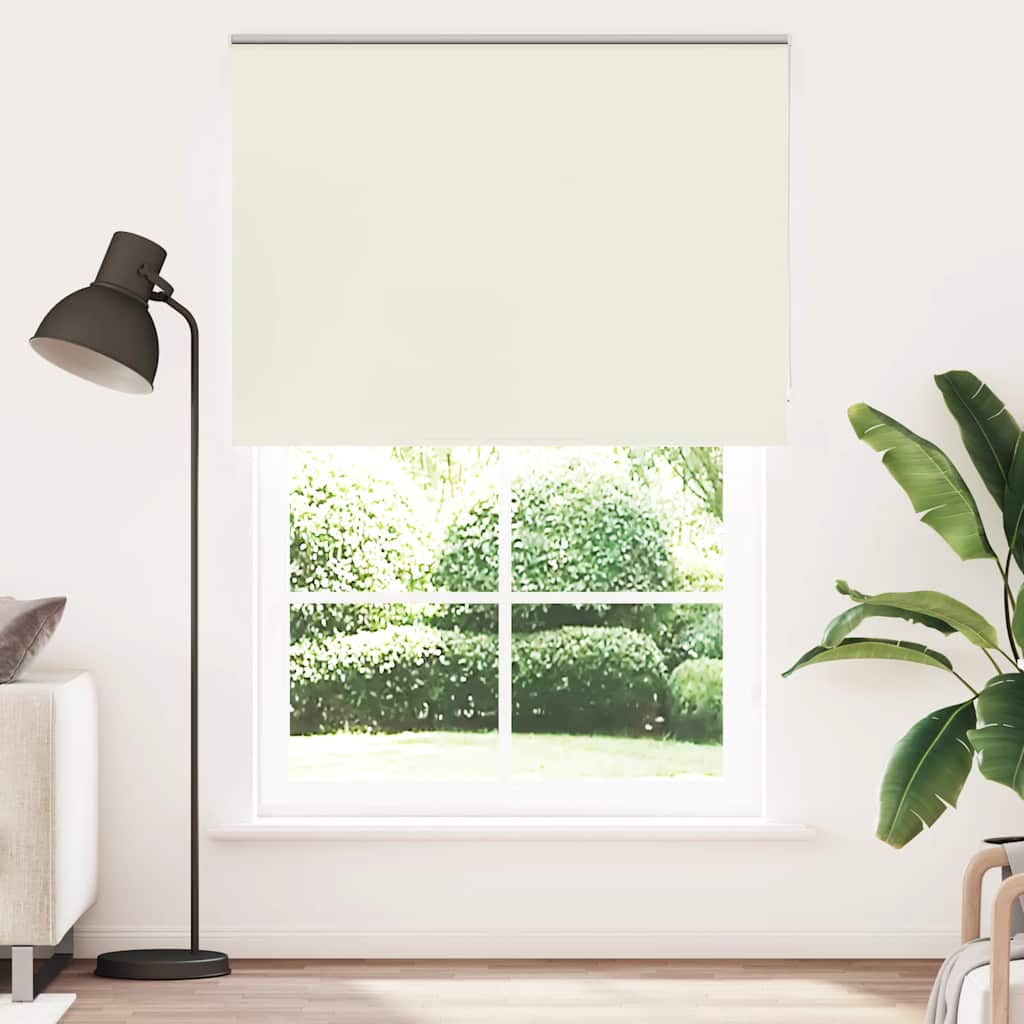 Roller Blind Blackout Off White 160x210cm Fabric Width 156.6cm