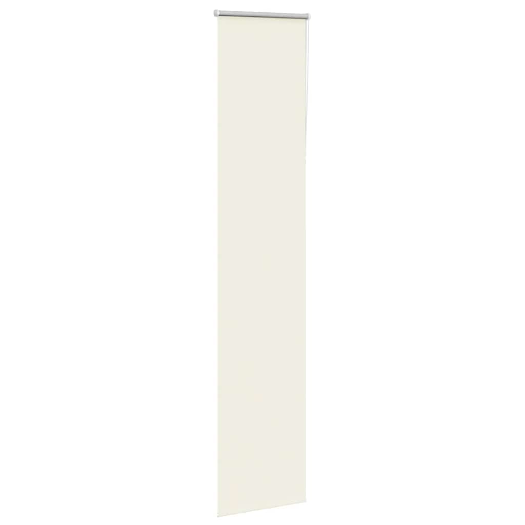 Roller Blind Blackout Off White 55x230 cm Fabric Width 50.7 cm Polyester