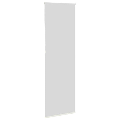 Roller Blind Blackout Off White 85x230 cm Fabric Width 80.7 cm Polyester