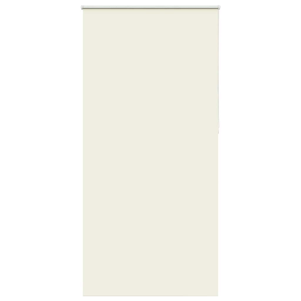 Roller Blind Blackout Off White 110x230 cm Fabric Width 105.7 cm Polyester