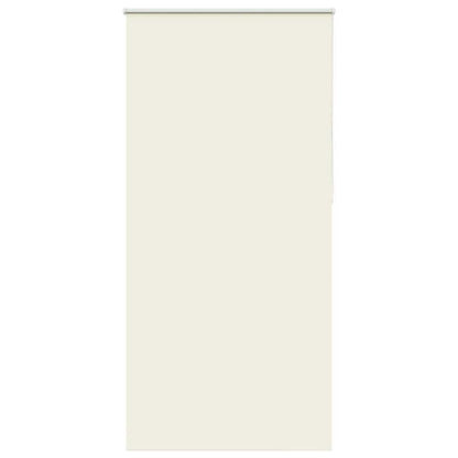 Roller Blind Blackout Off White 110x230 cm Fabric Width 105.7 cm Polyester