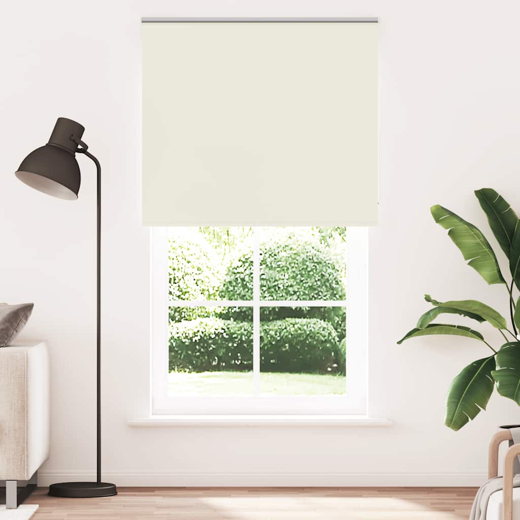 Roller Blind Blackout Off White 125x230cm Fabric Width 121.6cm