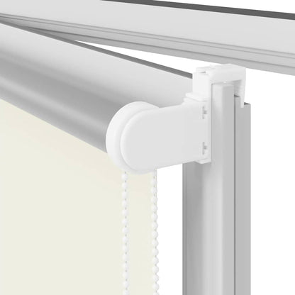 Roller Blind Blackout Off White 140x230cm Fabric Width 136.6cm