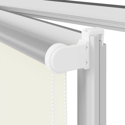 Roller Blind Blackout Off White 165x230 cm Fabric Width 161,6 cm Polyester