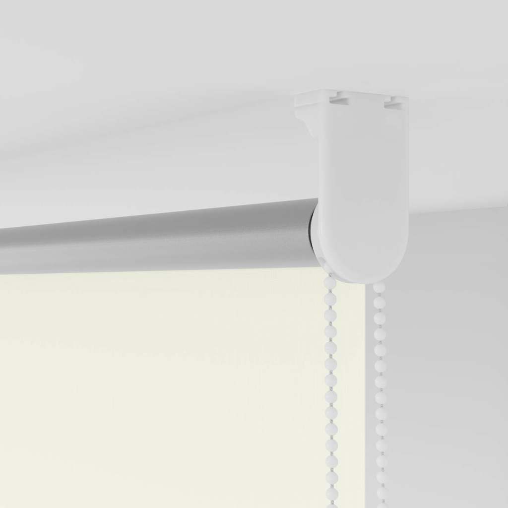 Roller Blind Blackout Off White 165x230 cm Fabric Width 161,6 cm Polyester