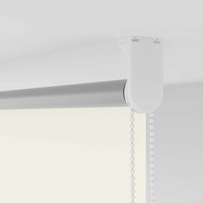 Roller Blind Blackout Off White 165x230 cm Fabric Width 161,6 cm Polyester