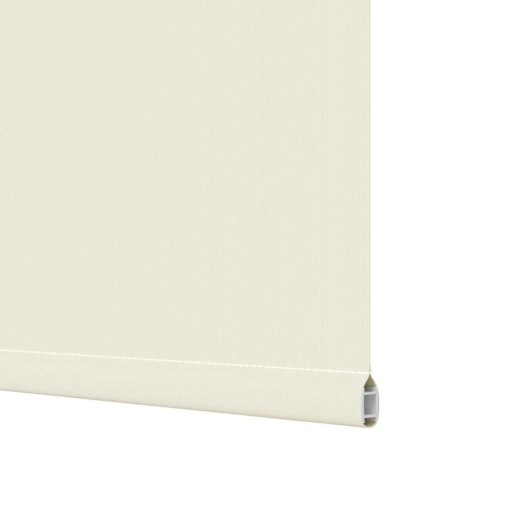 Roller Blind Blackout Off White 165x230 cm Fabric Width 161,6 cm Polyester