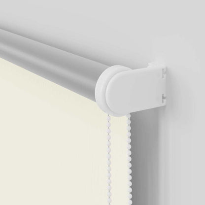 Roller Blind Blackout Off White 165x230 cm Fabric Width 161,6 cm Polyester