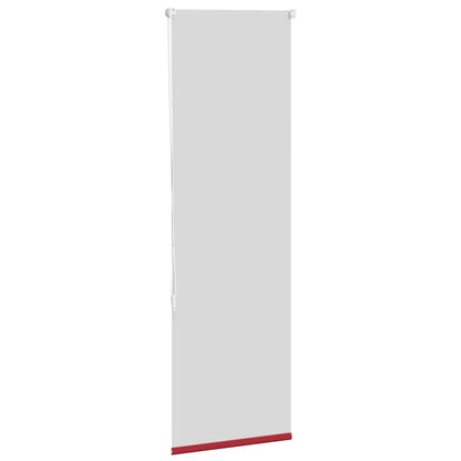 Roller Blind Blackout Red 50x130 cm Fabric Width 45.7 cm Polyester