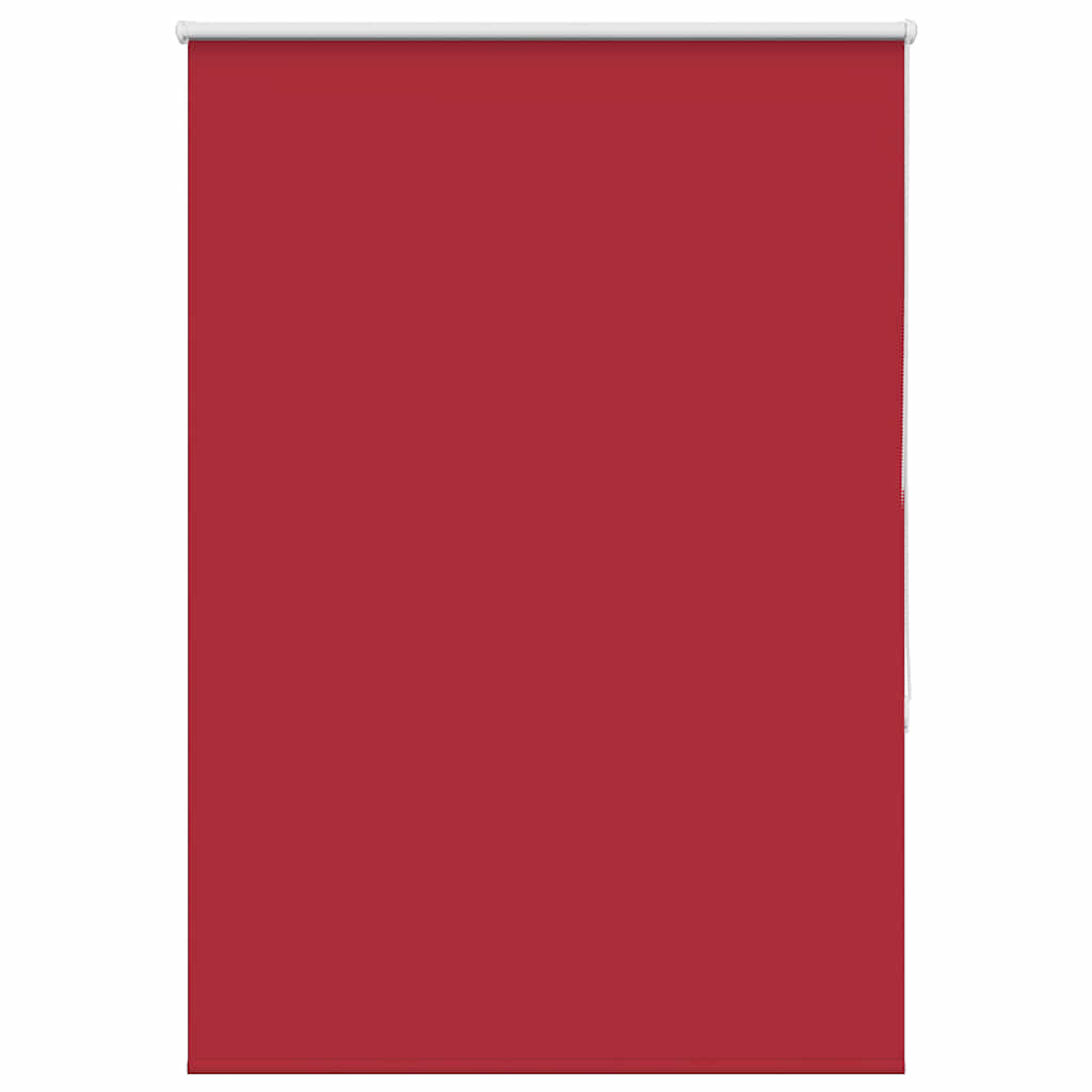 Roller Blind Blackout Red 105x130 cm Fabric Width 100.7 cm Polyester