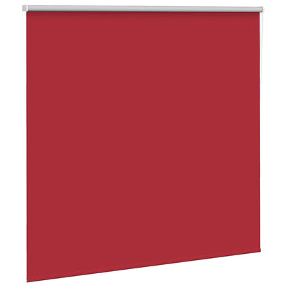Roller Blind Blackout Red 145x130 cm Fabric Width 141.6 cm Polyester