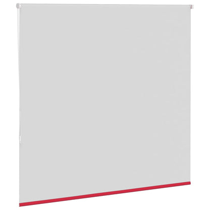 Roller Blind Blackout Red 145x130 cm Fabric Width 141.6 cm Polyester