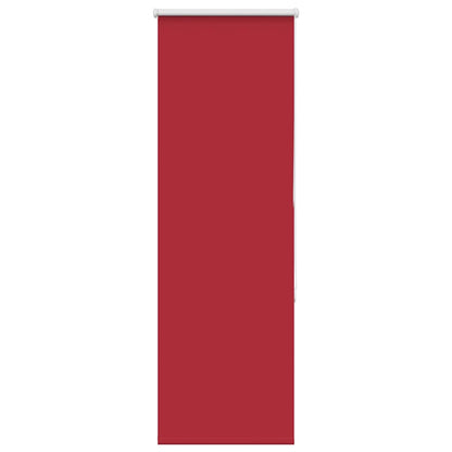 Roller Blind Blackout Red 40x150 cm Fabric Width 35.7 cm Polyester