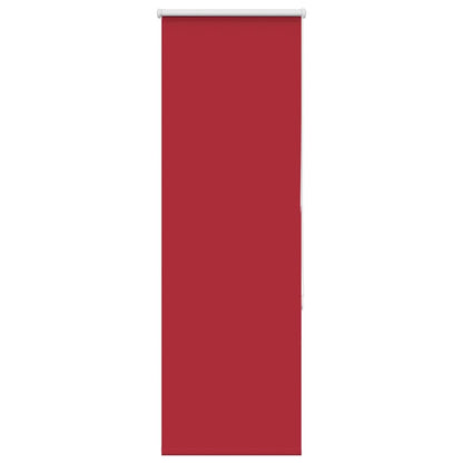 Roller Blind Blackout Red 60x150 cm Fabric Width 55.7 cm Polyester