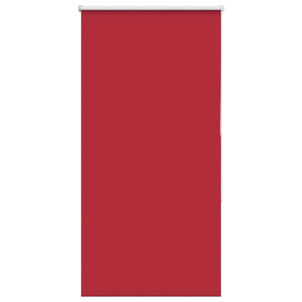 Roller Blind Blackout Red 80x150 cm Fabric Width 75.7 cm Polyester