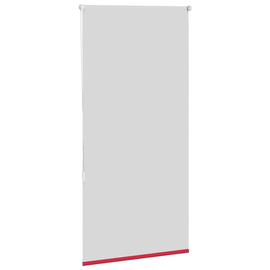 Roller Blind Blackout Red 80x150 cm Fabric Width 75.7 cm Polyester