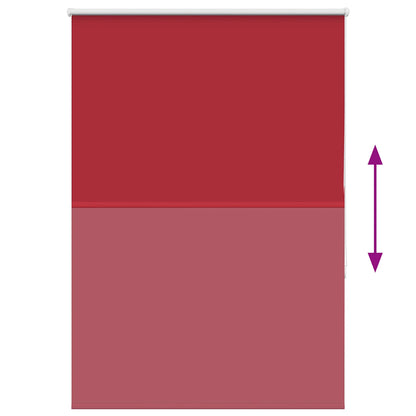 Roller Blind Blackout Red 95x150 cm Fabric Width 90.7 cm Polyester