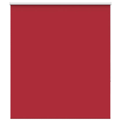 Roller Blind Blackout Red 125x150 cm Fabric Width 121.6 cm Polyester