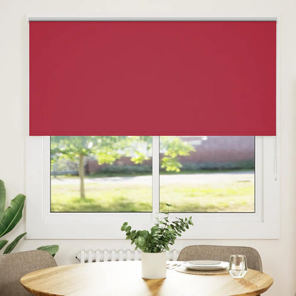 Roller Blind Blackout Red 155x150 cm Fabric Width 151.6 cm Polyester