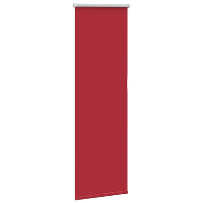 Roller Blind Blackout Red 55x175 cm Fabric Width 50.7 cm Polyester