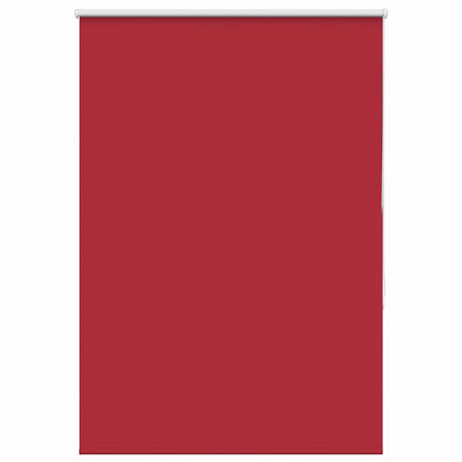 Roller Blind Blackout Red 100x175 cm Fabric Width 95.7 cm Polyester