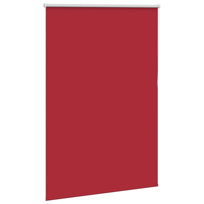 Roller Blind Blackout Red 100x175 cm Fabric Width 95.7 cm Polyester