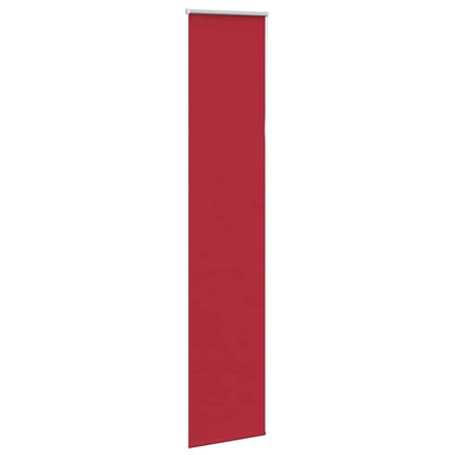 Roller Blind Blackout Red 40x210 cm Fabric Width 35.7 cm Polyester