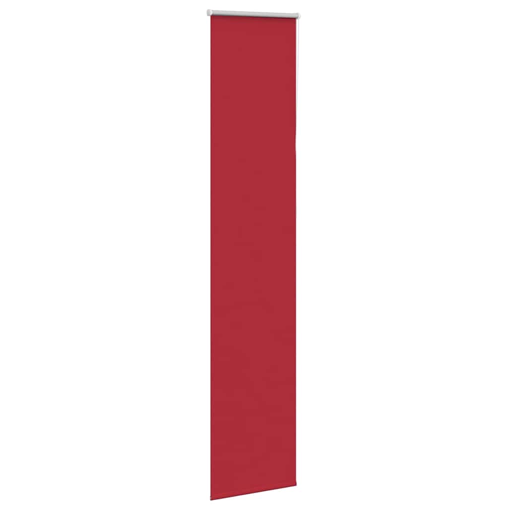 Roller Blind Blackout Red 40x210 cm Fabric Width 35.7 cm Polyester