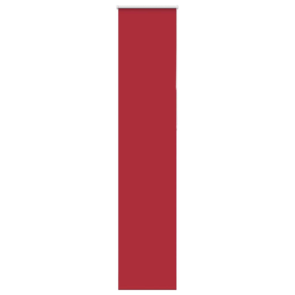 Roller Blind Blackout Red 55x210 cm Fabric Width 50.7 cm Polyester