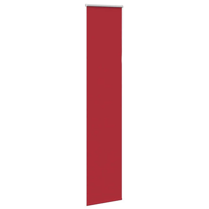 Roller Blind Blackout Red 55x210 cm Fabric Width 50.7 cm Polyester
