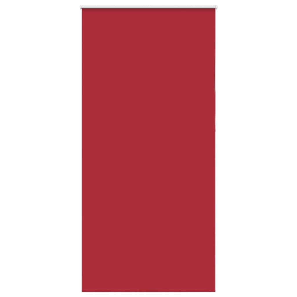 Roller Blind Blackout Red 105x210 cm Fabric Width 100.7 cm Polyester
