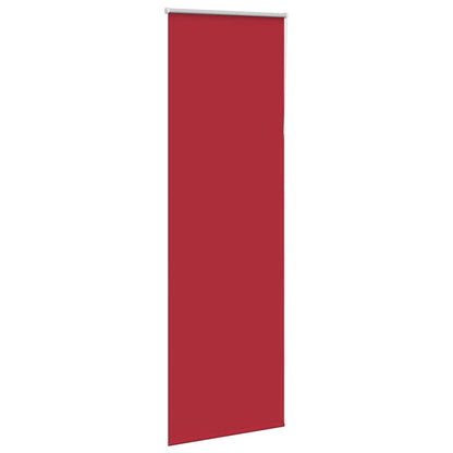 Roller Blind Blackout Red 80x230 cm Fabric Width 75.7 cm Polyester