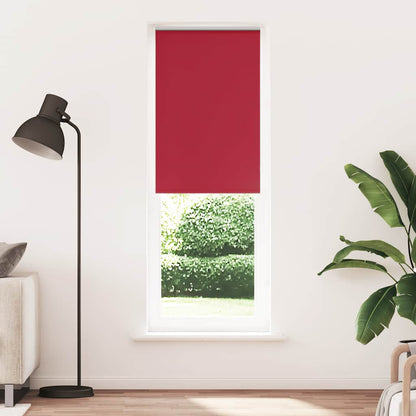 Roller Blind Blackout Red 85x230 cm Fabric Width 80.7 cm Polyester