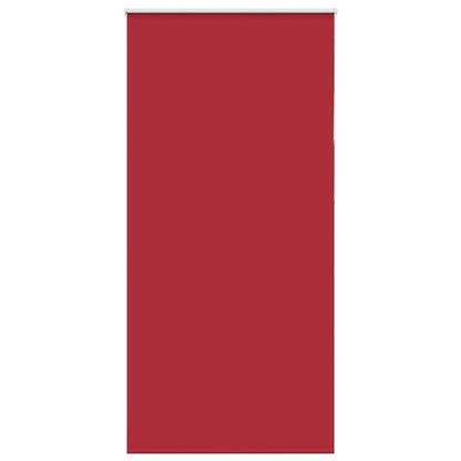 Roller Blind Blackout Red 100x230 cm Fabric Width 95.7 cm Polyester
