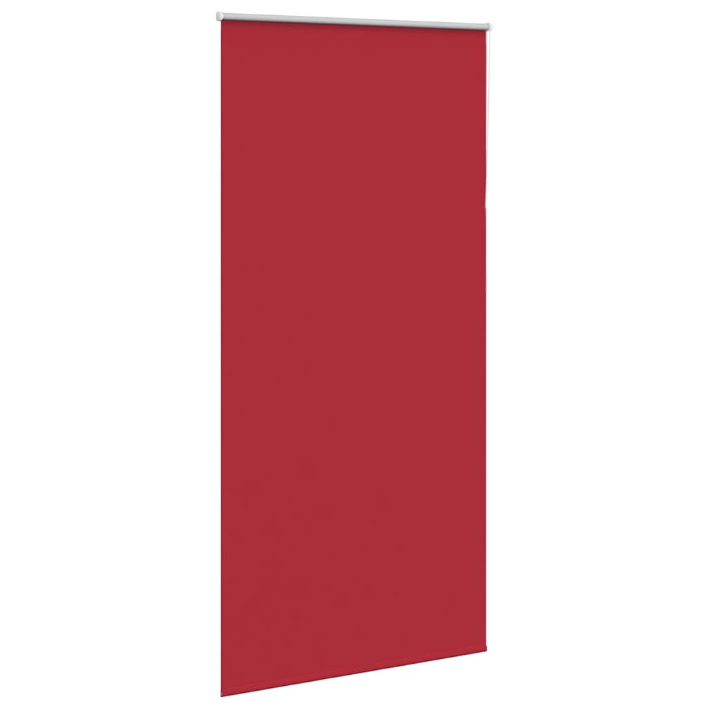 Roller Blind Blackout Red 105x230 cm Fabric Width 100.7 cm Polyester