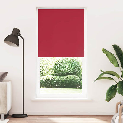 Roller Blind Blackout Red 105x230 cm Fabric Width 100.7 cm Polyester
