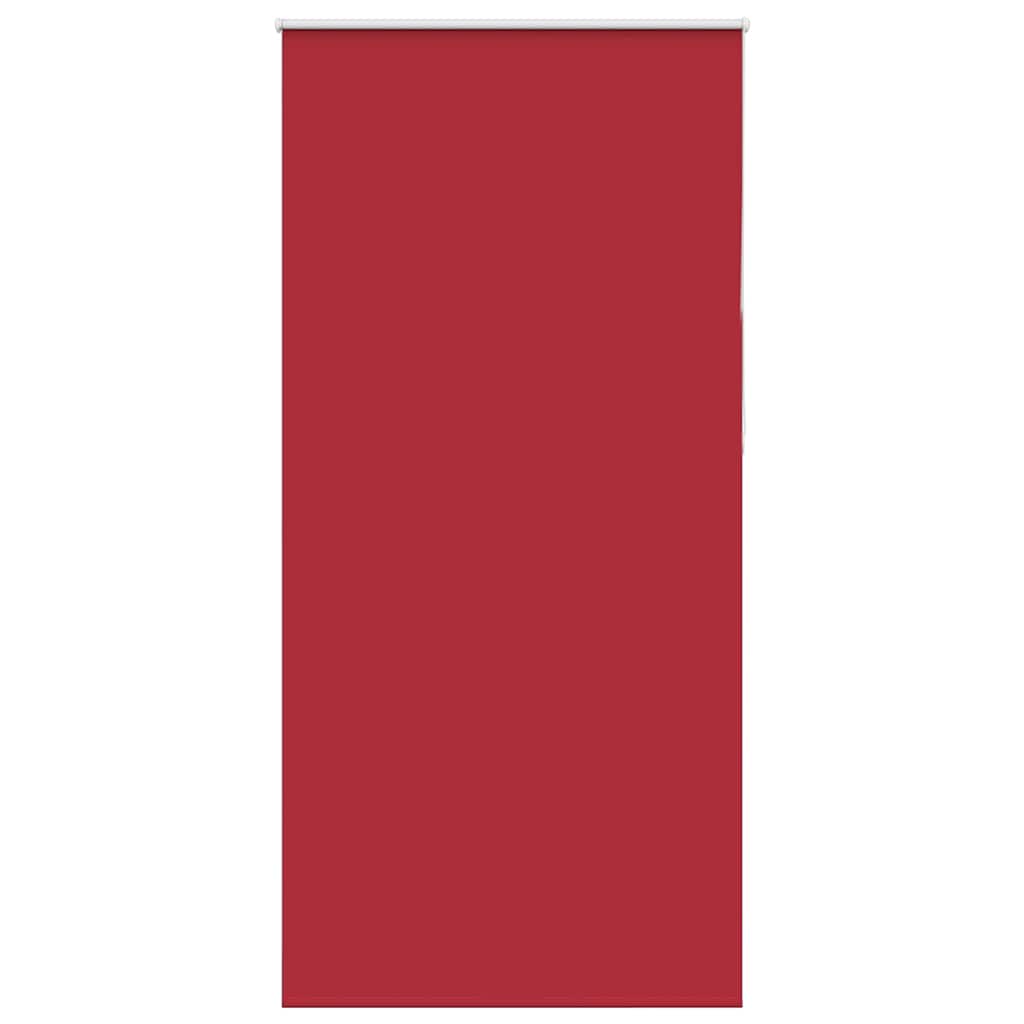 Roller Blind Blackout Red 115x230 cm Fabric Width 110.7 cm Polyester