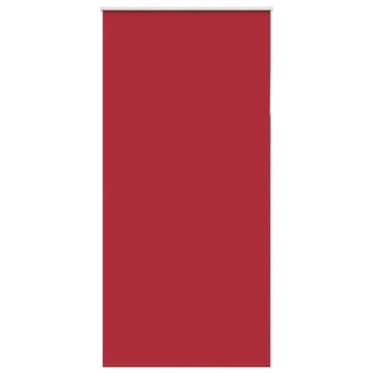 Roller Blind Blackout Red 115x230 cm Fabric Width 110.7 cm Polyester