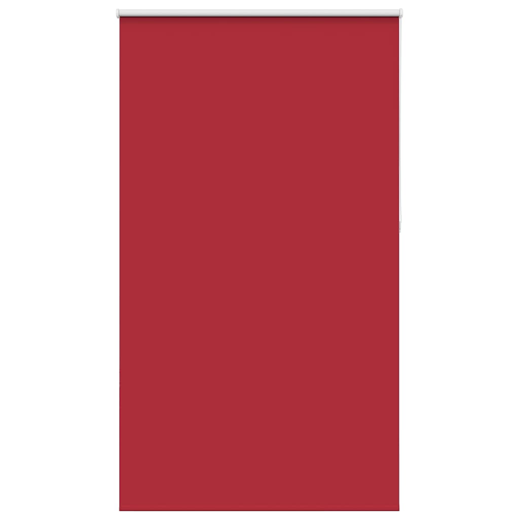 Roller Blind Blackout Red 130x230 cm Fabric Width 126.6 cm Polyester