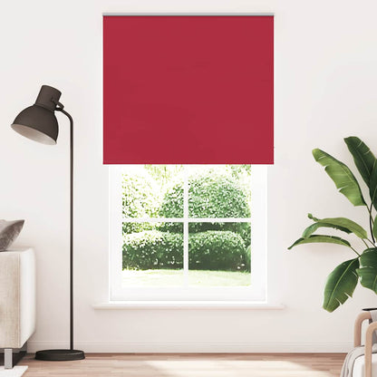 Roller Blind Blackout Red 140x230 cm Fabric Width 136.6 cm Polyester