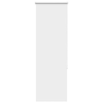 Roller Blind Blackout White 50x130 cm Fabric Width 45.7 cm Polyester