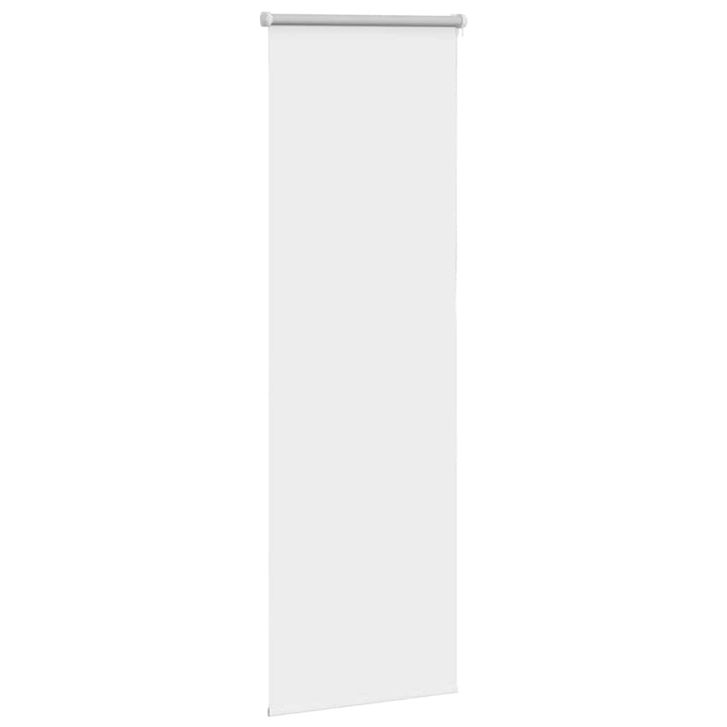 Roller Blind Blackout White 50x130 cm Fabric Width 45.7 cm Polyester