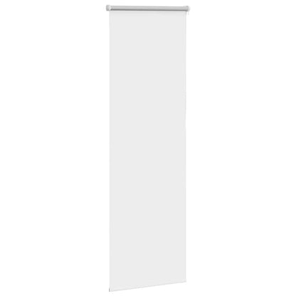 Roller Blind Blackout White 55x130 cm Fabric Width 50.7 cm Polyester