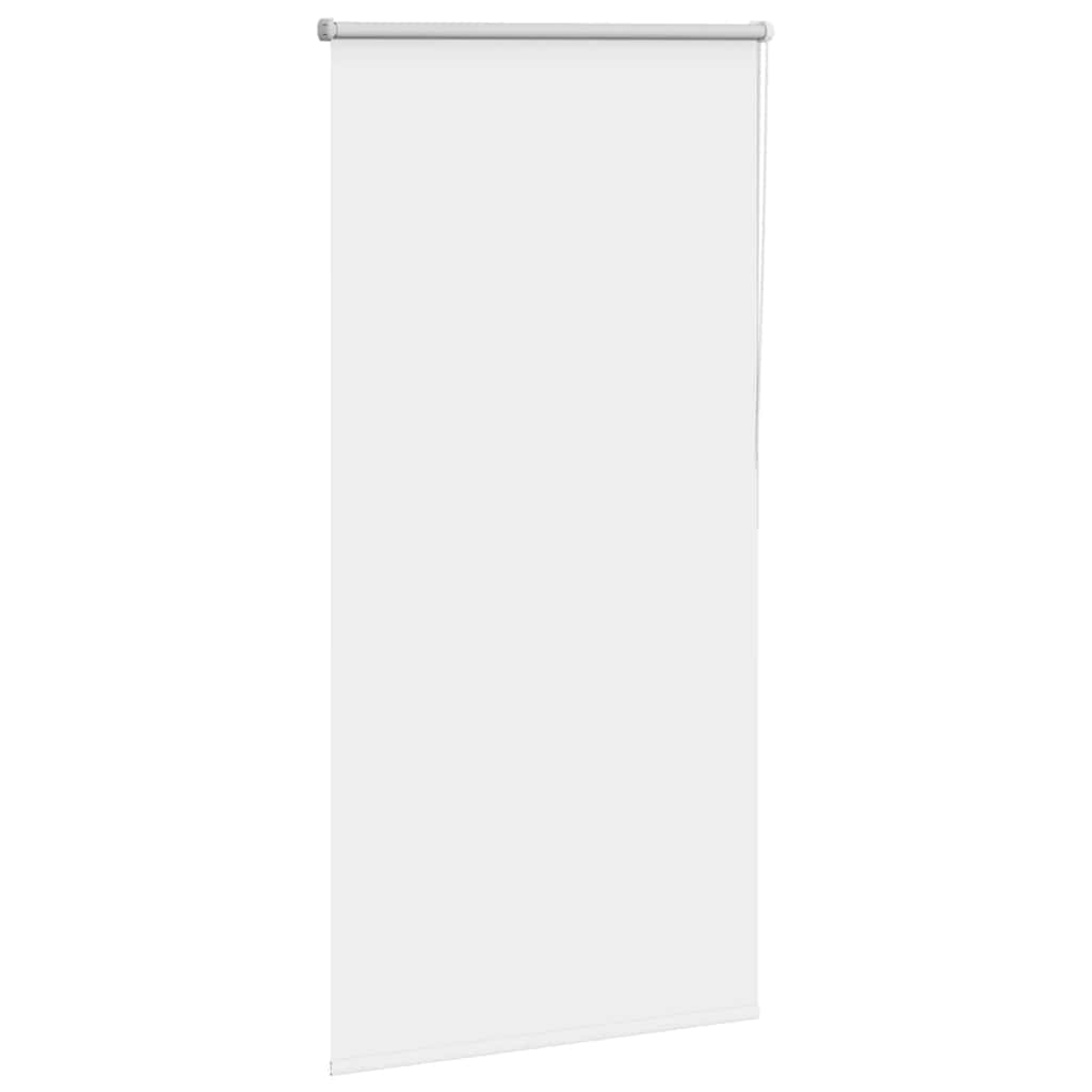 Roller Blind Blackout White 80x130 cm Fabric Width 75.7 cm Polyester
