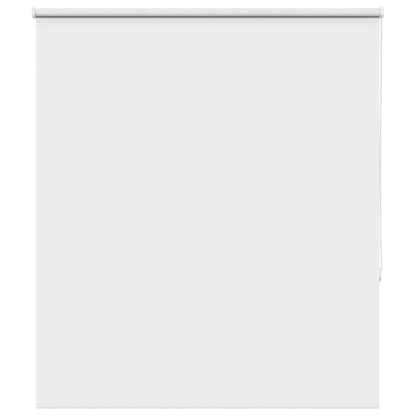 Roller Blind Blackout White 140x130 cm Fabric Width 136.6 cm